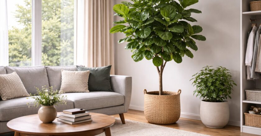 Een boom voor in huis als blikvanger in je interieur