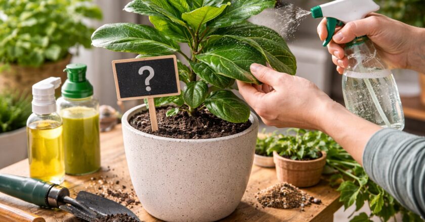 Wat heeft mijn plant nodig om gezond en sterk te blijven in huis
