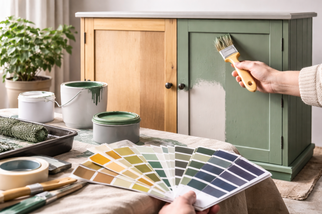 kast verven welke kleur, kast verven