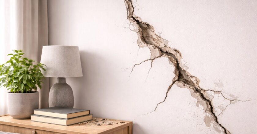Scheuren in muur: oorzaken herkennen en schade duurzaam herstellen