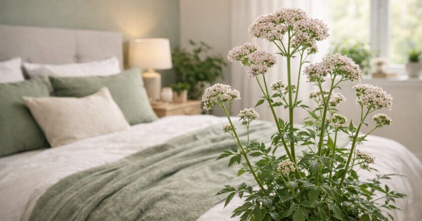 De valeriaan plant in de slaapkamer: rustgevend groen met karakter