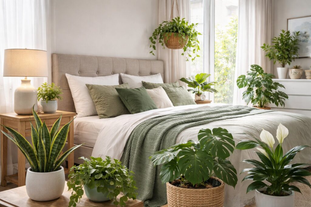 Welke plant in de slaapkamer zorgt voor rust, sfeer en een gezond binnenklimaat